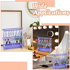 2-слойная акриловая стойка для хранения сережек в стиле вешалки&nbsp;ST-CJ0034-01A