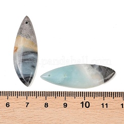 Подвески из натуральных цветов амазонита&nbsp;G-K381-24B