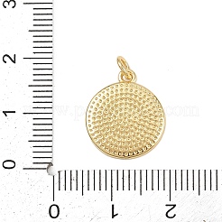 Латунь эмаль подвески&nbsp;KK-L251-02G-D