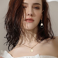 Латунь подвески KK-PH0004-40AB