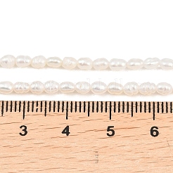 Нити из натурального культивированного пресноводного жемчуга&nbsp;PEAR-F020-07