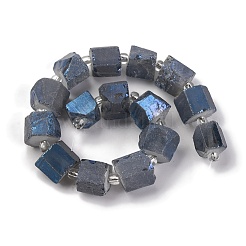 Elettrodeposte perle di quarzo naturale fili&nbsp;G-G767-02-21