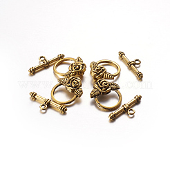 Застежки тоггл в тибетском стиле &nbsp;LS-GLF0026Y