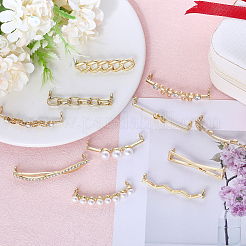 20 шт. 10 стиля пряжки для шнурков из сплава FIND-GL0001-75