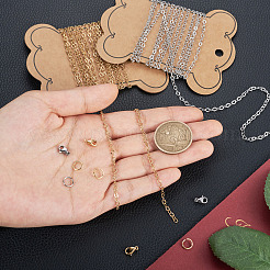 Текстурированные кабельные цепи из нержавеющей стали 304&nbsp;DIY-BY0001-43