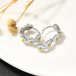 Pendientes de aro de acero inoxidable 304 para mujer&nbsp;EJEW-C096-46P