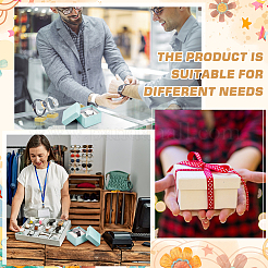 Картонная подарочная коробка для хранения ювелирных часов CON-WH0092-67C