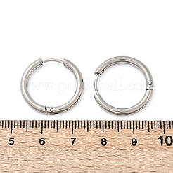 202 Creolen aus Edelstahl&nbsp;EJEW-F111A-20mm-P01