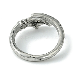 Открытые манжеты из сплава ручки RJEW-K275-17AS