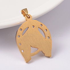 Подвески из нержавеющей стали 304 в виде лошади STAS-M245-38