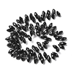 Стеклянные бусины с гальваническим покрытием &nbsp;EGLA-XCP0001-18