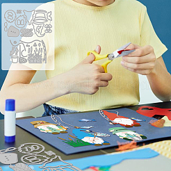 Трафареты для резки углеродистой стали на тему рыбалки DIY-WH0309-1369