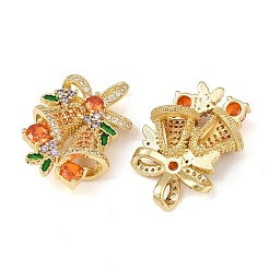 Латунные микро проложить кубического циркония подвески KK-P341-03G