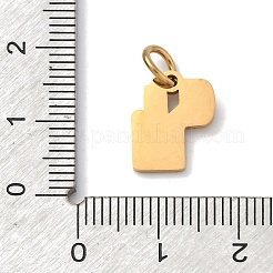 304 Edelstahl-Emaille-Anhänger&nbsp;STAS-Z189-09G-01