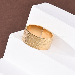 Кольца-манжеты из нержавеющей стали 304 для женщин&nbsp;RJEW-K309-32B-G