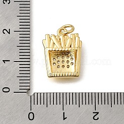 Colgante micropavé cubic zirconia de latón&nbsp;KK-Z155-08G-01