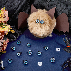 Стеклянный светящийся глаз для куклы-ремесла&nbsp;DIY-PH0030-39C