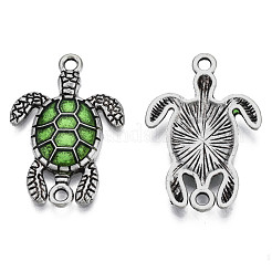 Антикварные подвески из сплава серебристого цвета PALLOY-T072-011AS-01