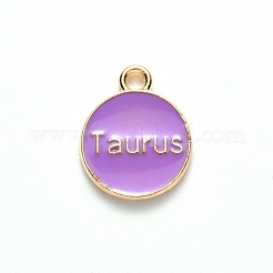 Подвески из эмали и сплава&nbsp;ENAM-S124-01B-01C