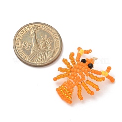 Стеклянные подвески из бисера&nbsp;PALLOY-MZ00903-02