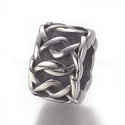 Распорные бусины из нержавеющей стали 304&nbsp;STAS-F212-070AS