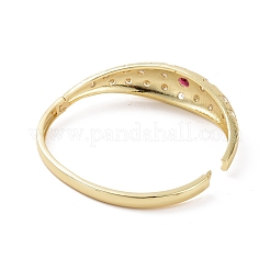 Браслет со звездой из кубического циркония&nbsp;BJEW-F445-04G