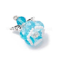 Граненые подвески стекла PALLOY-MZ00583-03