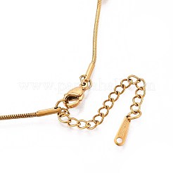 Овальные бусины из нержавеющей стали 304 диаметром 1.2 мм&nbsp;NJEW-N058-14G