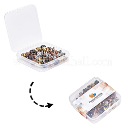 Сплавочные овальные бусины тибетского стиля &nbsp;PALLOY-PH0005-99