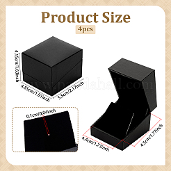 Коробки для хранения бумажных брошей/значков CON-WH0107-41C