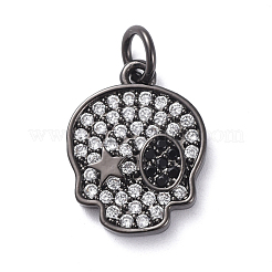 Латунные микро проложить кубического циркония подвески&nbsp;ZIRC-G160-36