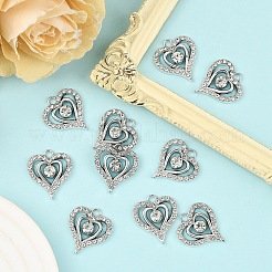 Подвески со стразами из сплава&nbsp;ALRI-YW0001-27