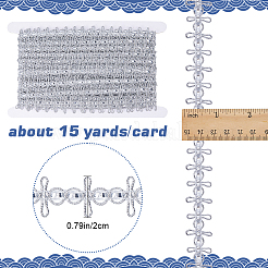 Кружевная лента из полиэстера OCOR-WH0078-112B