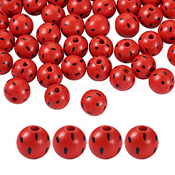 Натуральные деревянные бусы WOOD-TAC0010-03A