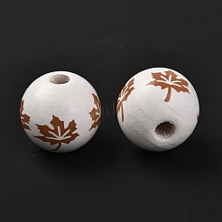 Bois perles européennes&nbsp;WOOD-G006-01E
