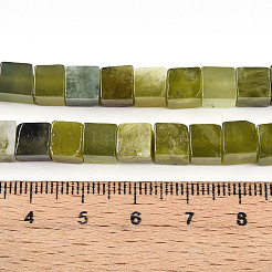 Природного нефрита Xiuyan бисер нитей G-T140-42