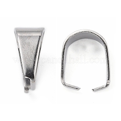 Fermoirs à pression en acier inoxydable 304 résistant au ternissement&nbsp;X-STAS-R048-10x7mm