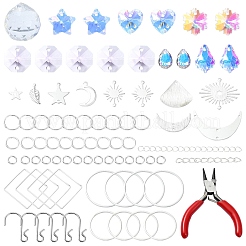 Наборы для изготовления стеклянных ловцов солнца своими руками&nbsp;DIY-YW0008-94