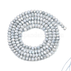 Galvanisieren Sie Unterlegscheibe-Glasperlenstränge&nbsp;GL-T021-2x2.5mm-17-22