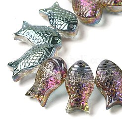 Гальванизируйте прозрачное стекло бисер нитей EGLA-C007-06