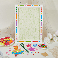 Kits de cadres photo pour bouquet de fleurs à faire soi-même&nbsp;DIY-WH20001-72C