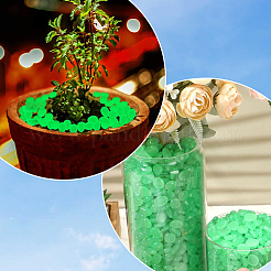 100 шт. светящиеся смоляные бусины для украшения витрины RESI-SP0001-47B