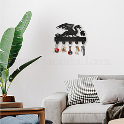 Настенные вешалки из дерева и железа HJEW-WH0055-028