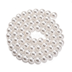 Выпечка окрашены перламутровый стекла жемчужные нити круглый шарик PEAR-H019-02B-04
