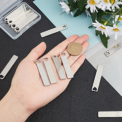 24 шт. 4 стильных больших подвески из нержавеющей стали&nbsp;STAS-AR0001-15