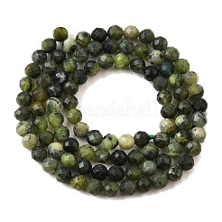 Бусы из натурального канадского нефрита&nbsp;G-G259-D01-4mm