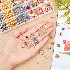 Cabochon di strass in resina e perline&nbsp;DIY-WH0204-54