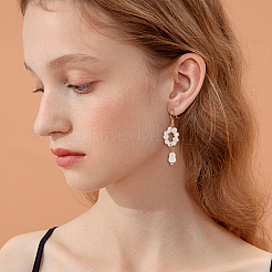 1 нить бусин из натурального культивированного пресноводного жемчуга&nbsp;PEAR-PA0001-01