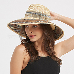 5 ярд веерообразная кружевная лента из полиэстеровой органзы в этническом стиле&nbsp;OCOR-CY0001-18