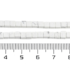 Нити бусин из натурального хауилита G-B129-A14-01